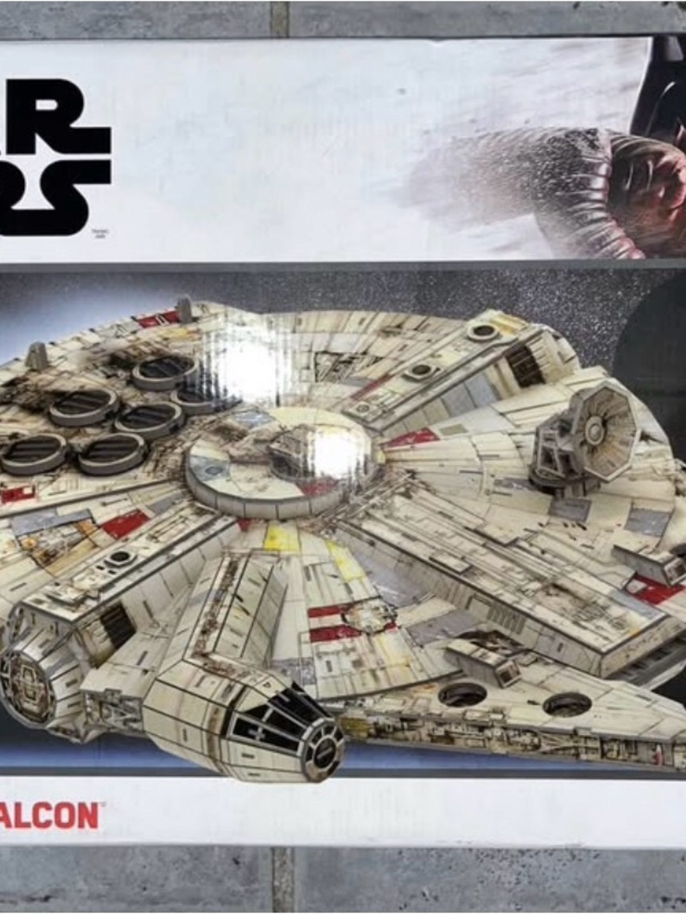 Star Wars Millennium Falcon 4D Build Paper Model Kit